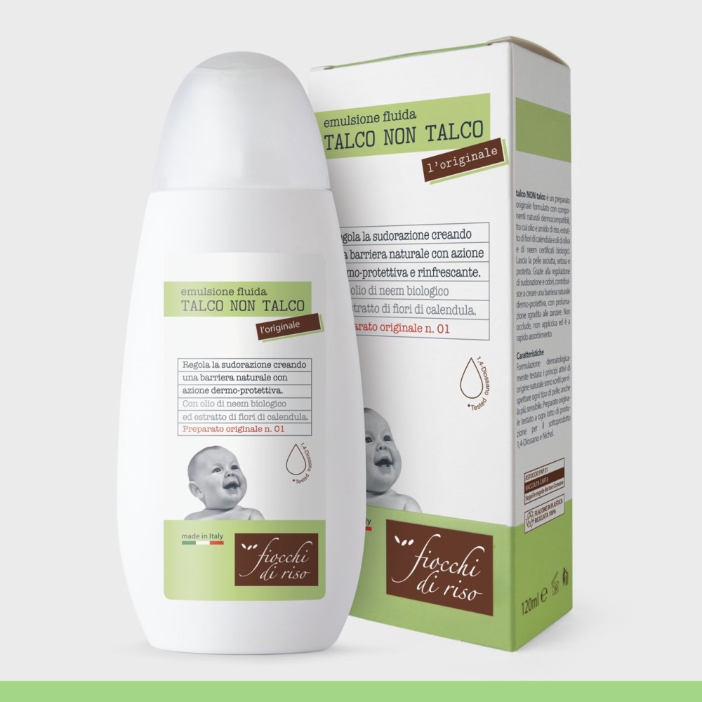 Fluid Emulsion Talc-Free - 120 ml - Fiocchi di Riso