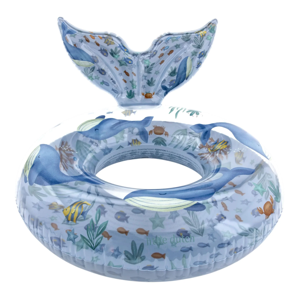 Salvagente gonfiabile con coda - Little Dutch