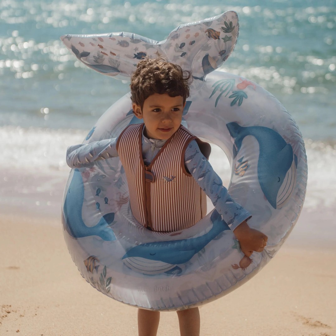 Salvagente gonfiabile con coda - Little Dutch