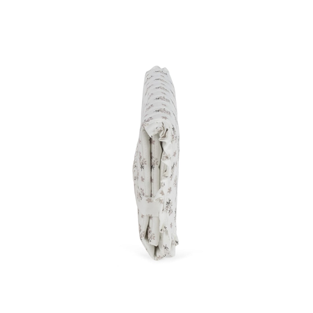 Fasciatoio portatile cambio pannolino botton Flowers - Walking Mum