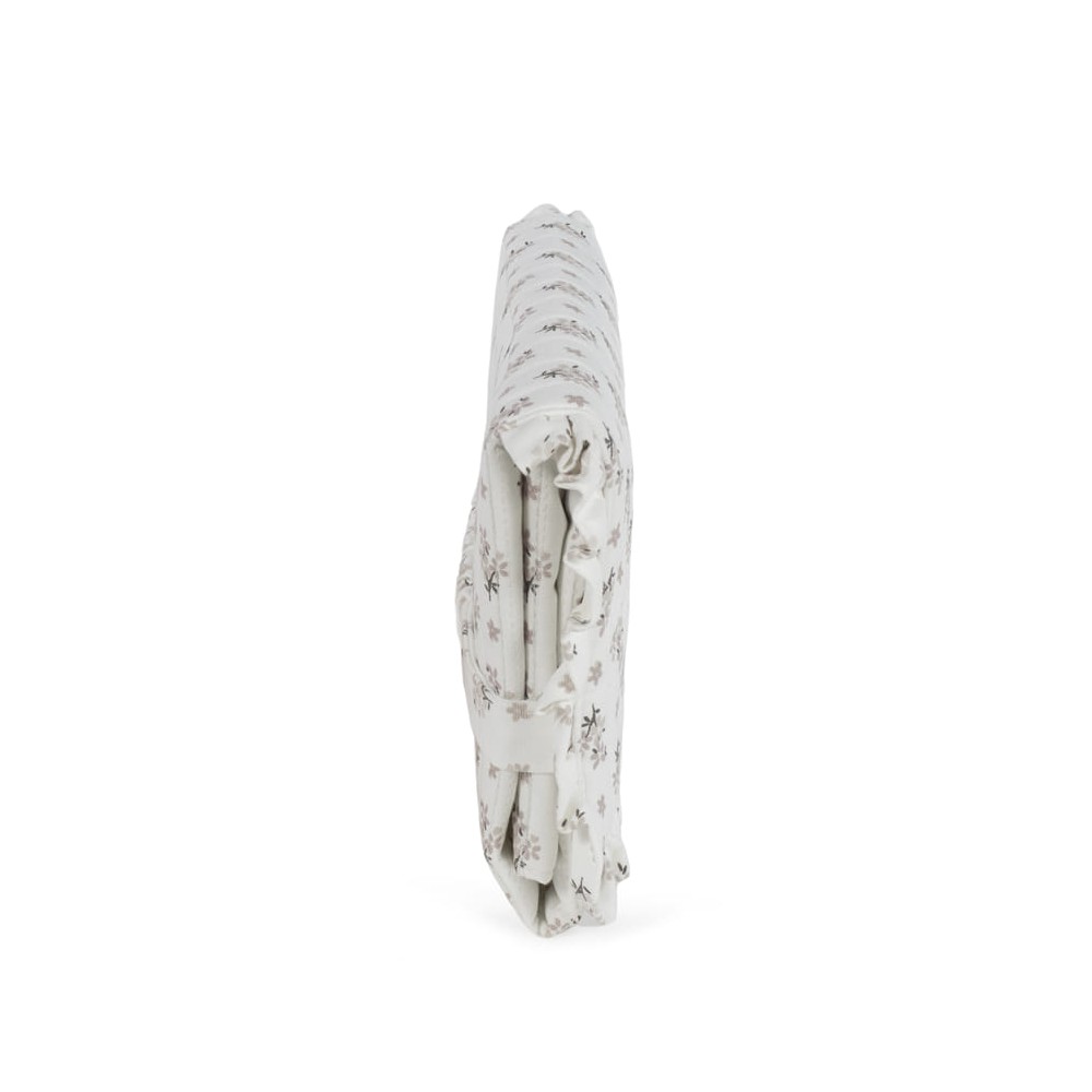 Fasciatoio portatile cambio pannolino botton Flowers - Walking Mum