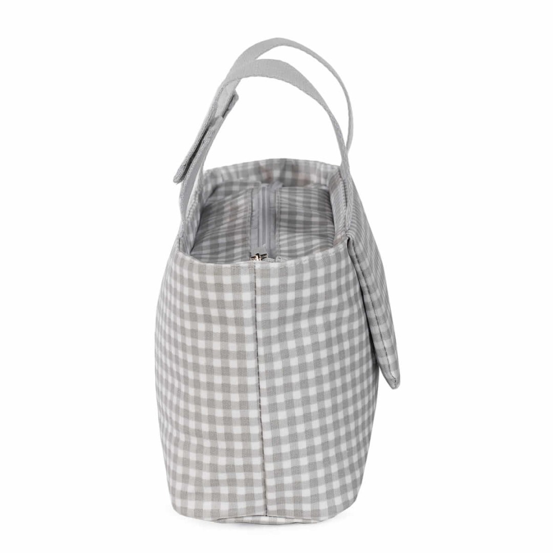 Vichy Grey Stroller Organizer Bag - Walking Mum