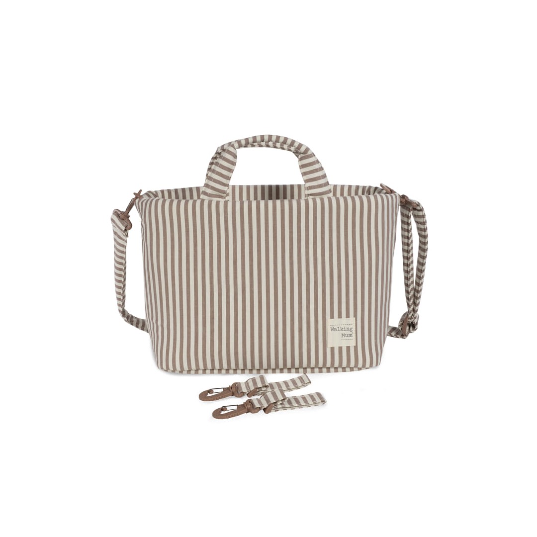 Strips moka changing bag  - Walking Mum