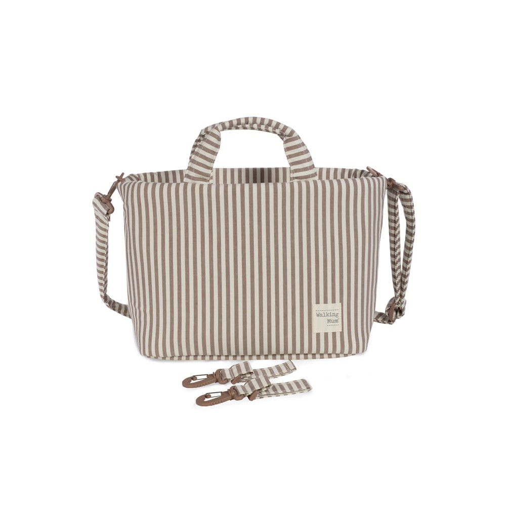 Strips moka changing bag  - Walking Mum