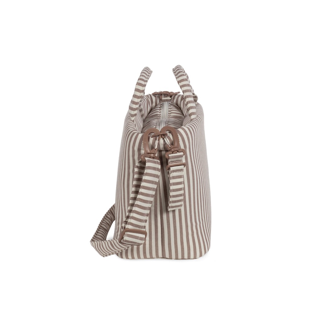 Strips moka changing bag  - Walking Mum
