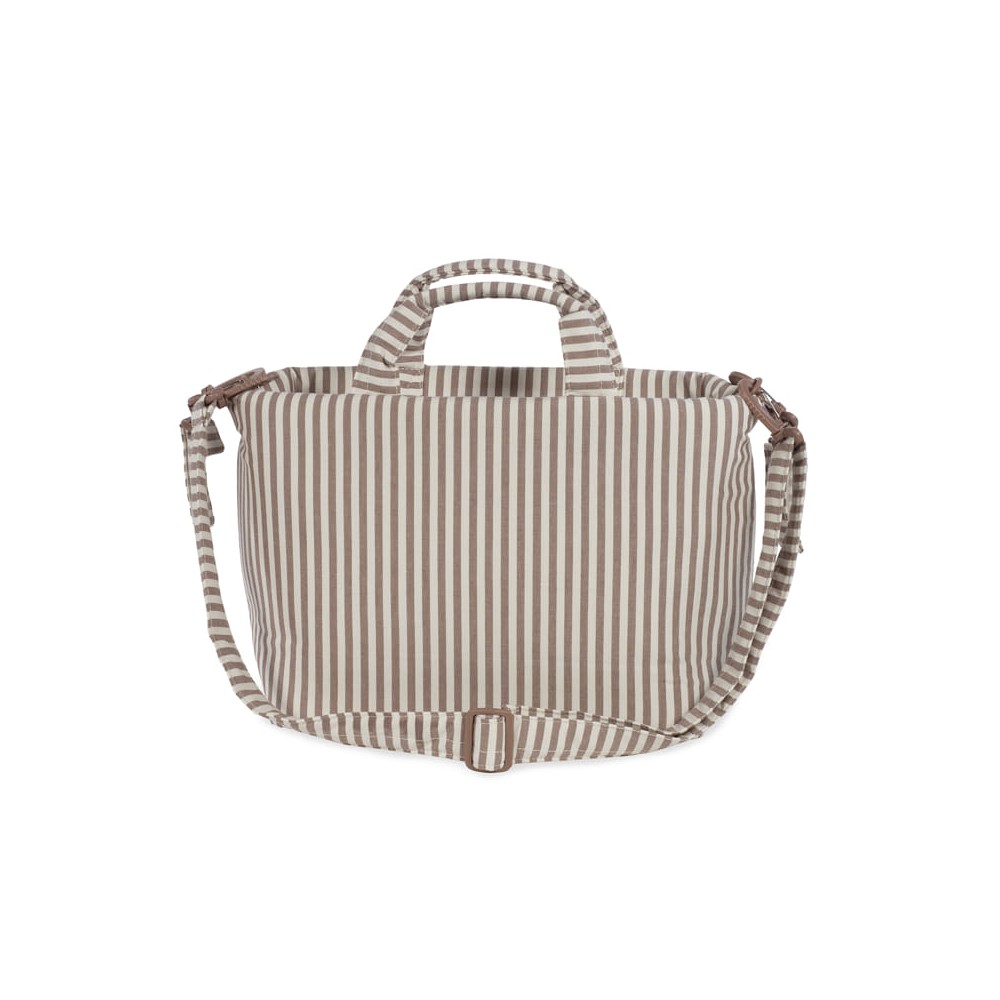 Strips moka changing bag  - Walking Mum
