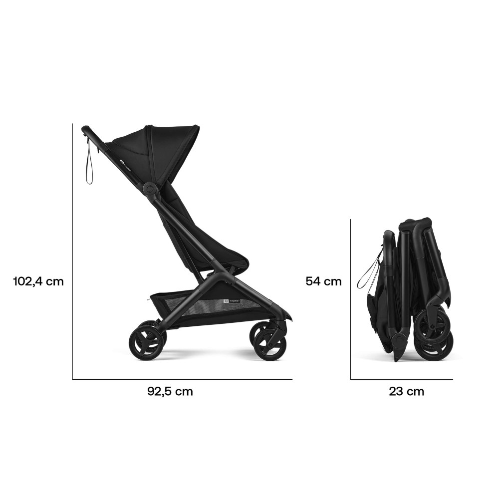 Passeggino da viaggio Butterfly 2 heritage black - Bugaboo