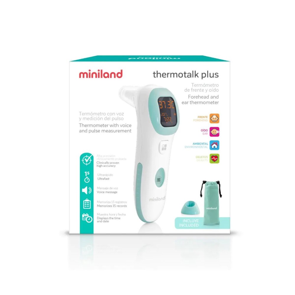 Termometro a contatto per neonati e bambini Thermotalk Plus - Miniland