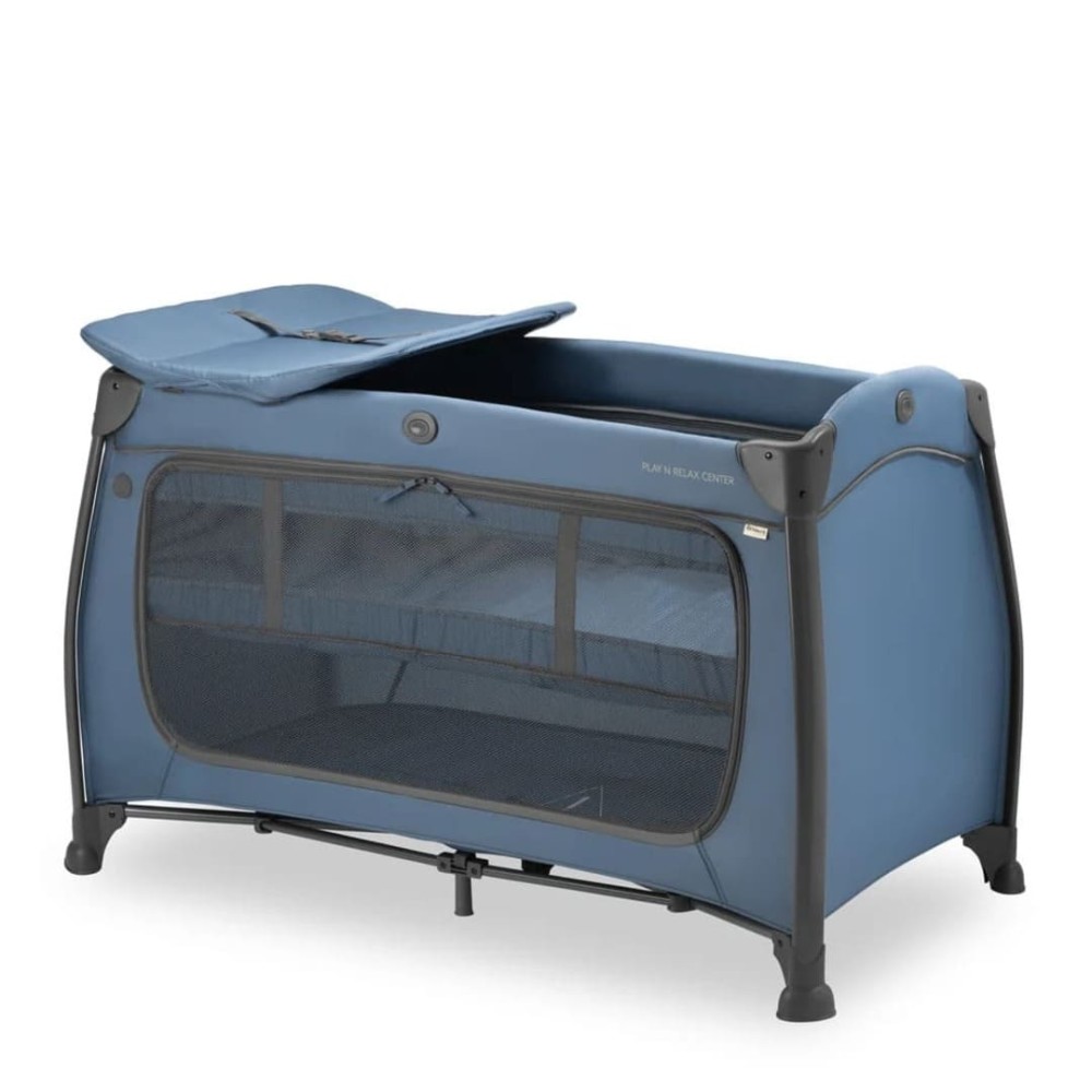 Lettino da viaggio Play N Relax Center Dark Blue - Hauck
