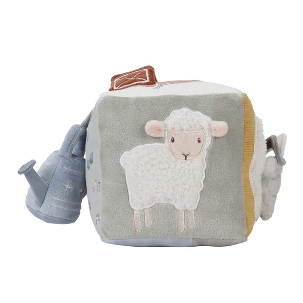 Soft Multi-Activity Sensory Cube for Babies - Little Dutch